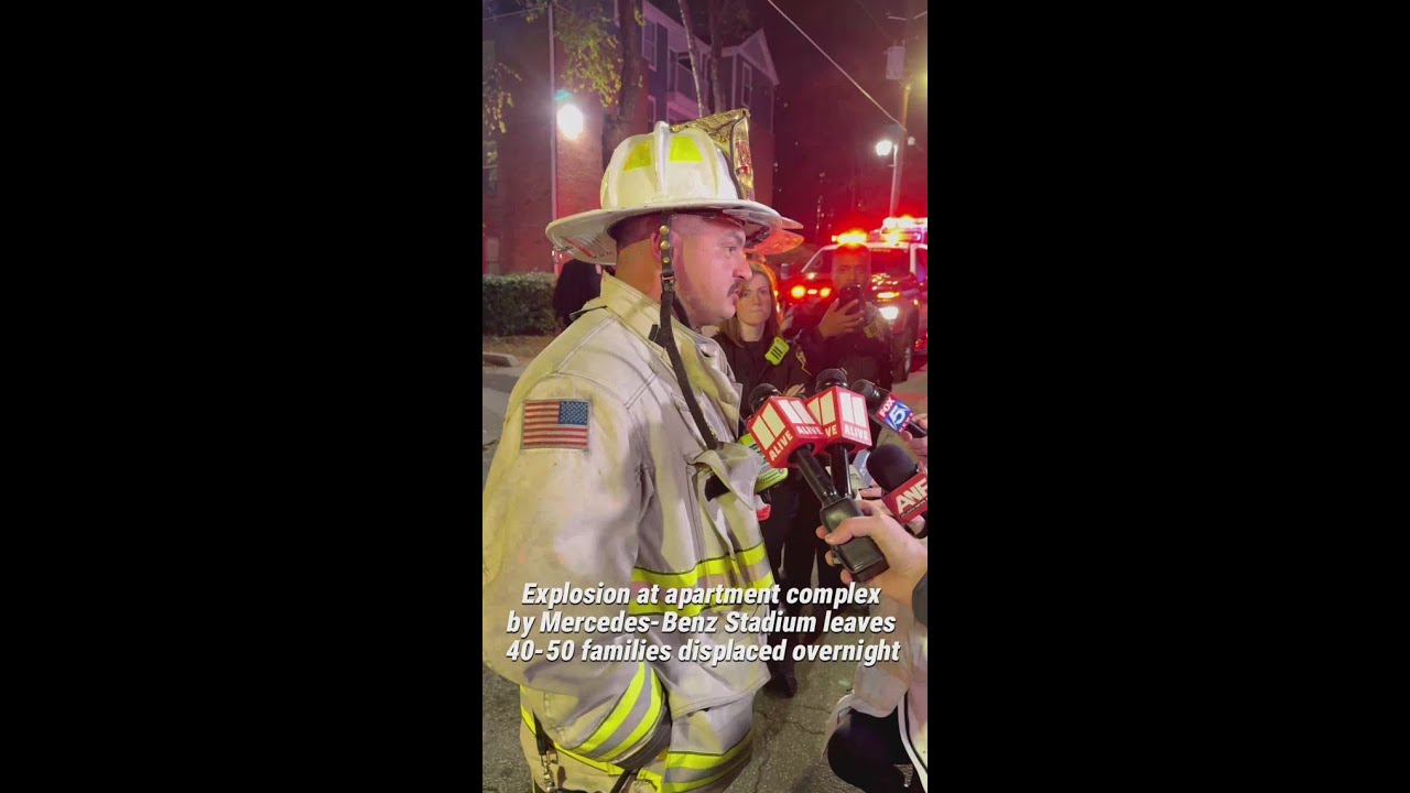 Gas explosion at apartment in downtown Atlanta