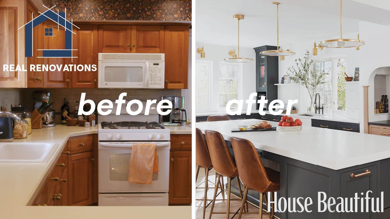 Before And After Dream Kitchen Renovation I Real Renovations I HB