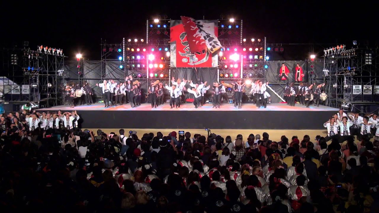 炎流 2013 炎天花 こいや祭り 大賞受賞演舞 関学よさこい連