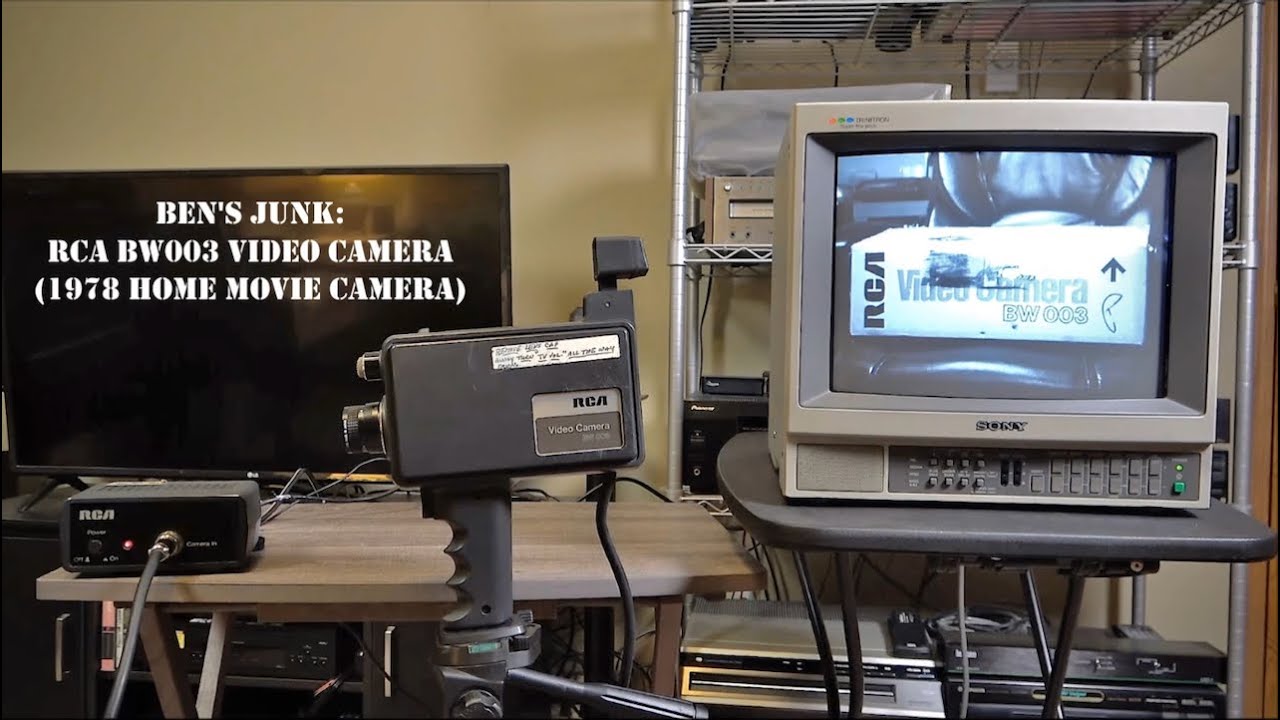 Oddity Archive: Episode 254.5 – Ben’s Junk: RCA BW003 (1978 Home Video Camera)