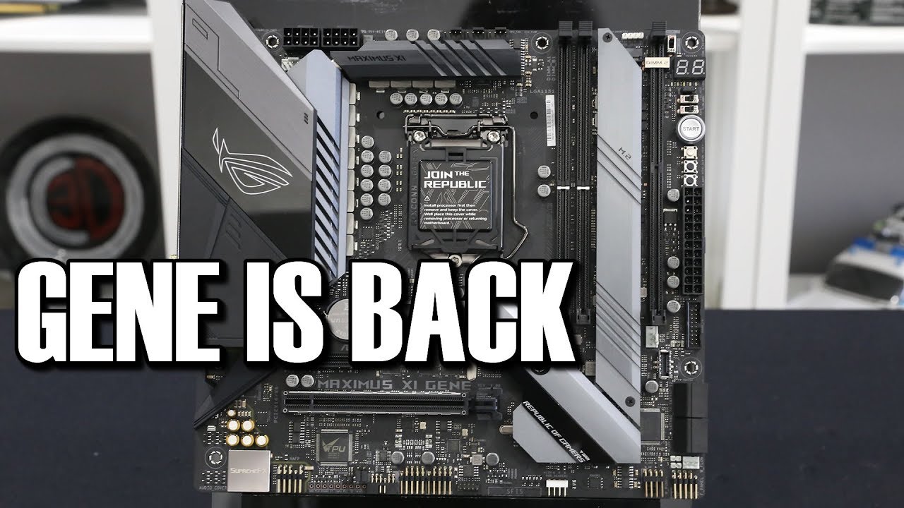 Asus ROG Maximus XI Gene Preview