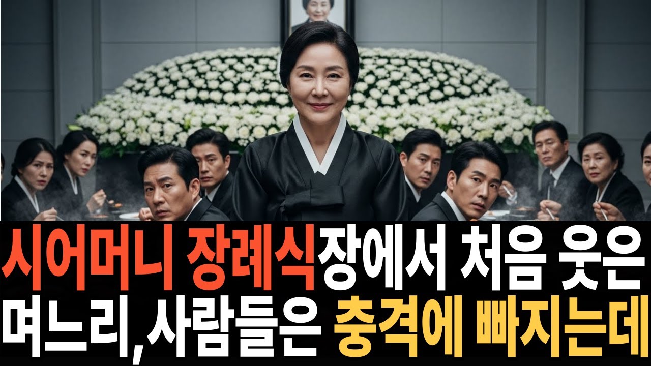 시어머니 장례식장에서 처음 웃은 며느리, 사람들은 충격에 빠지는데...ㅣ노후사연ㅣ감동사연ㅣ사연라디오ㅣ오디오북
