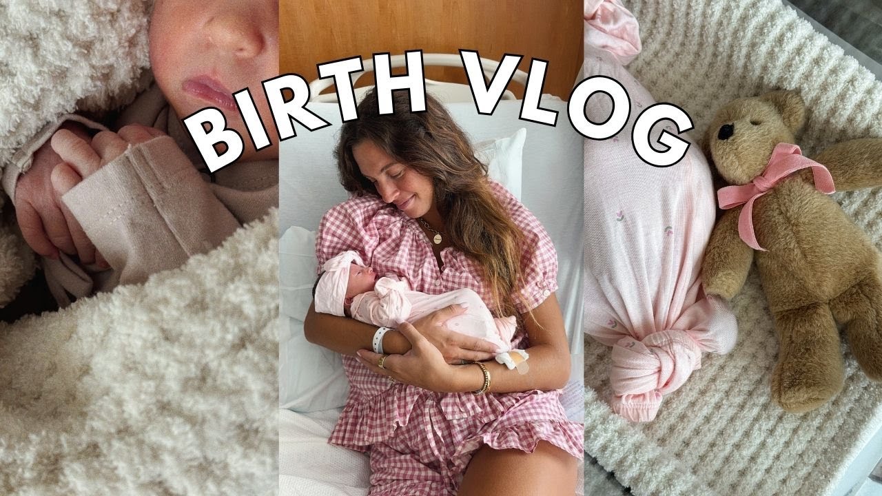 BIRTH VLOG: *positive* induction experience at 37 weeks as a first time mom