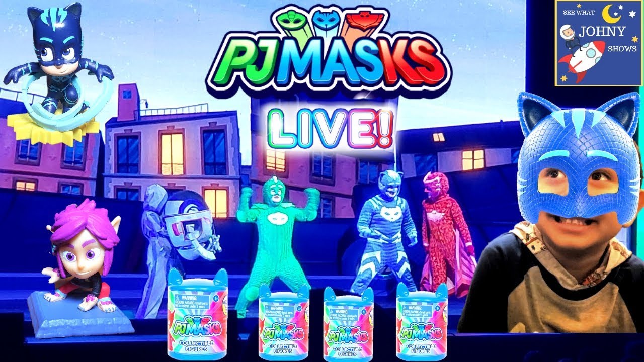 PJ Masks Live Show & PJ Masks New Toys For Kids