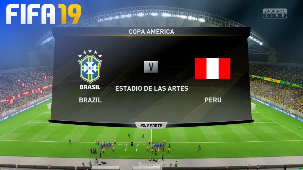 FIFA 19 - Brazil vs. Peru (Copa América Final)
