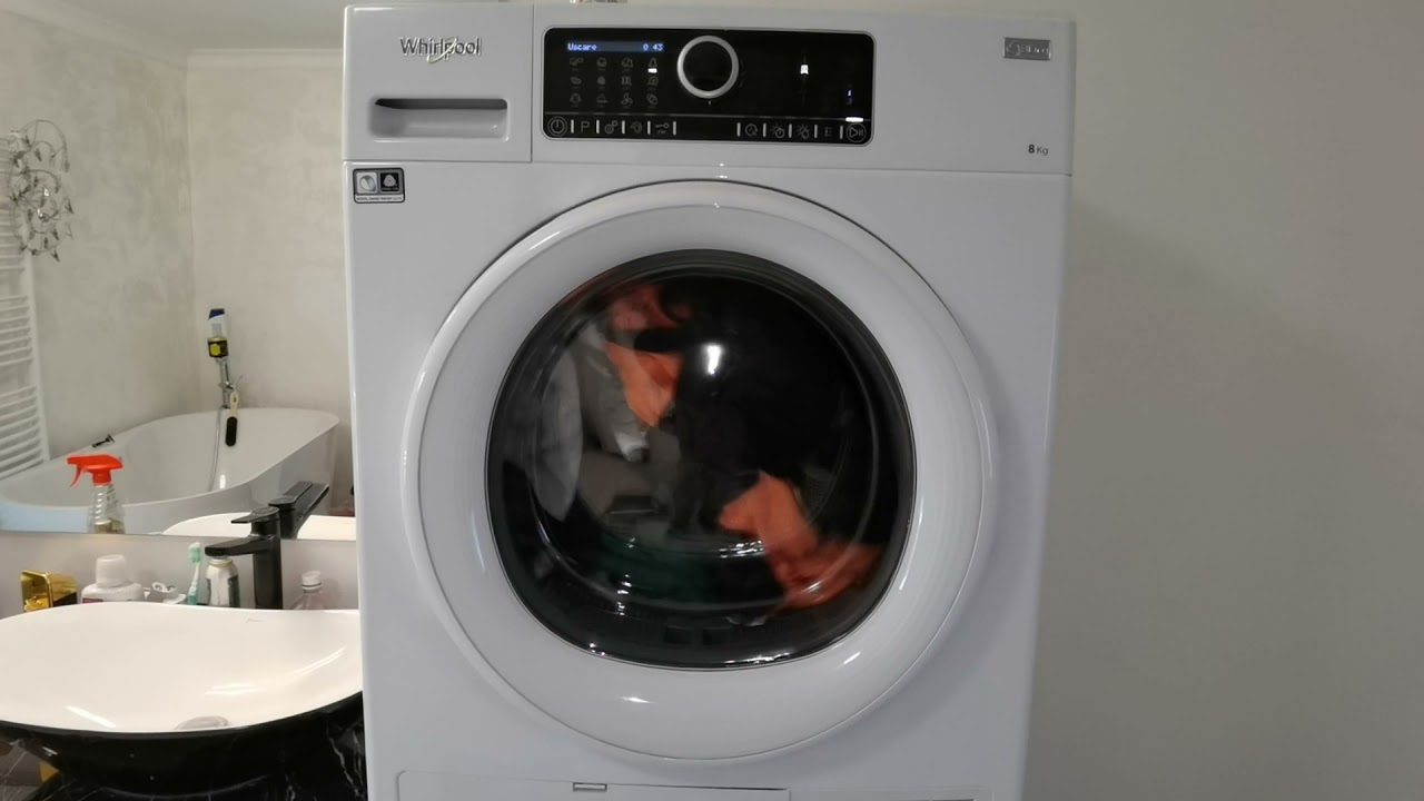 Whirlpool Zen Washing Machine and Dryer ❌ 5 minutes