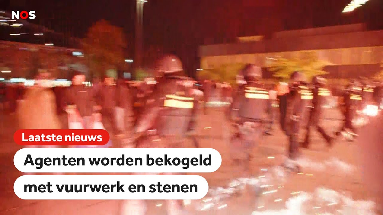 Demonstratie tegen azc in Doetinchem loopt uit de hand