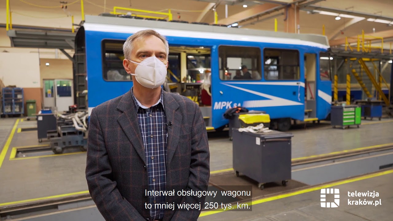 Wirtualny spacer po Stacji Obsługi i Remontów MPK SA w Krakowie