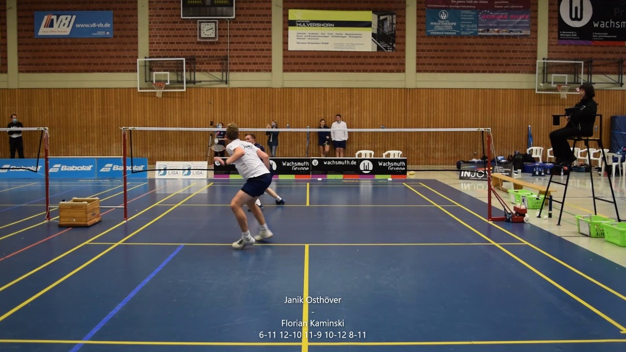 2. Badminton Bundesliga 2020/21, 6. Spieltag: BC Hohenlimburg - SV Berliner Brauereien am 25.10.2020