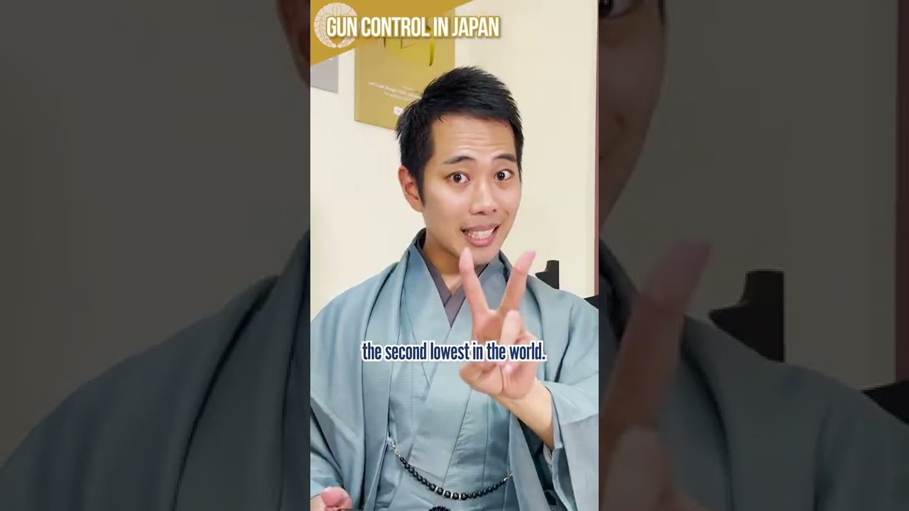 What&rsquo;s Gun Control Like in Japan? #Shorts