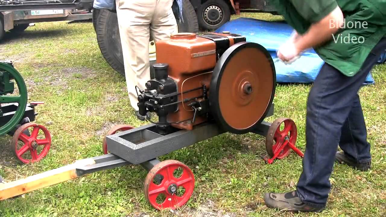 Deutz stationary engine start Station&auml;rmotor