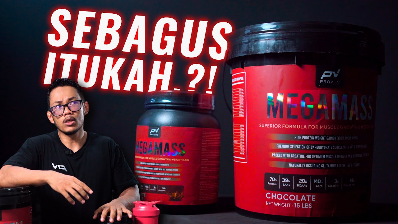 GAINER DENGAN RACIKAN CERDAS | Review Provus Mega Mass Gainer