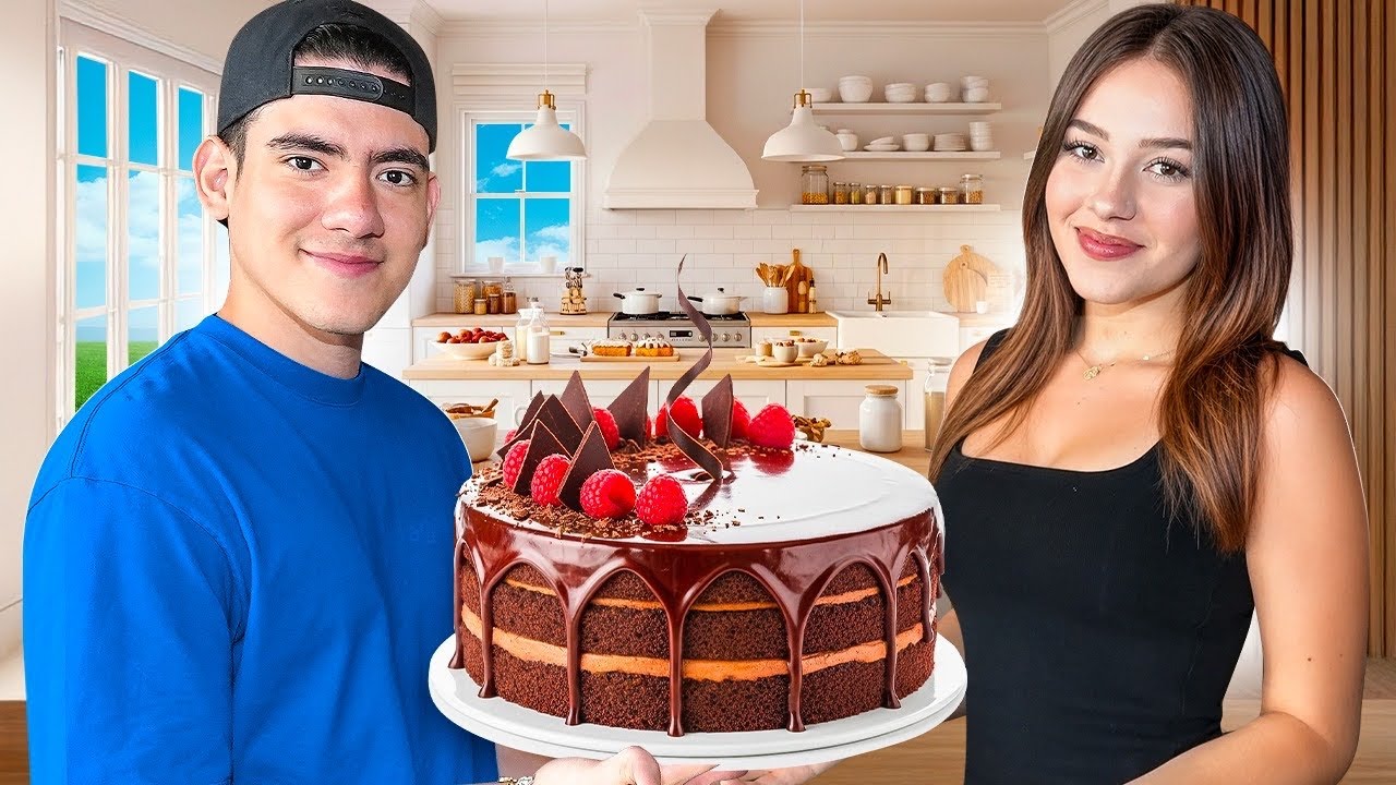 COCINANDO un PASTEL con MI NOVIA !! - TheDonato