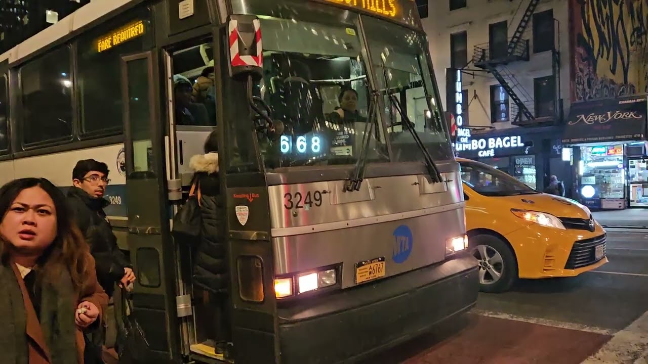 2004-2007 MCI D4500CL Bus #3249 on The Queens Bound QM42 Express Bus To Forest Hills, Queens