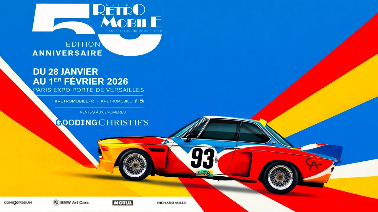 Rétromobile 2026 : le Maroc à l’honneur à Paris 🇲🇦