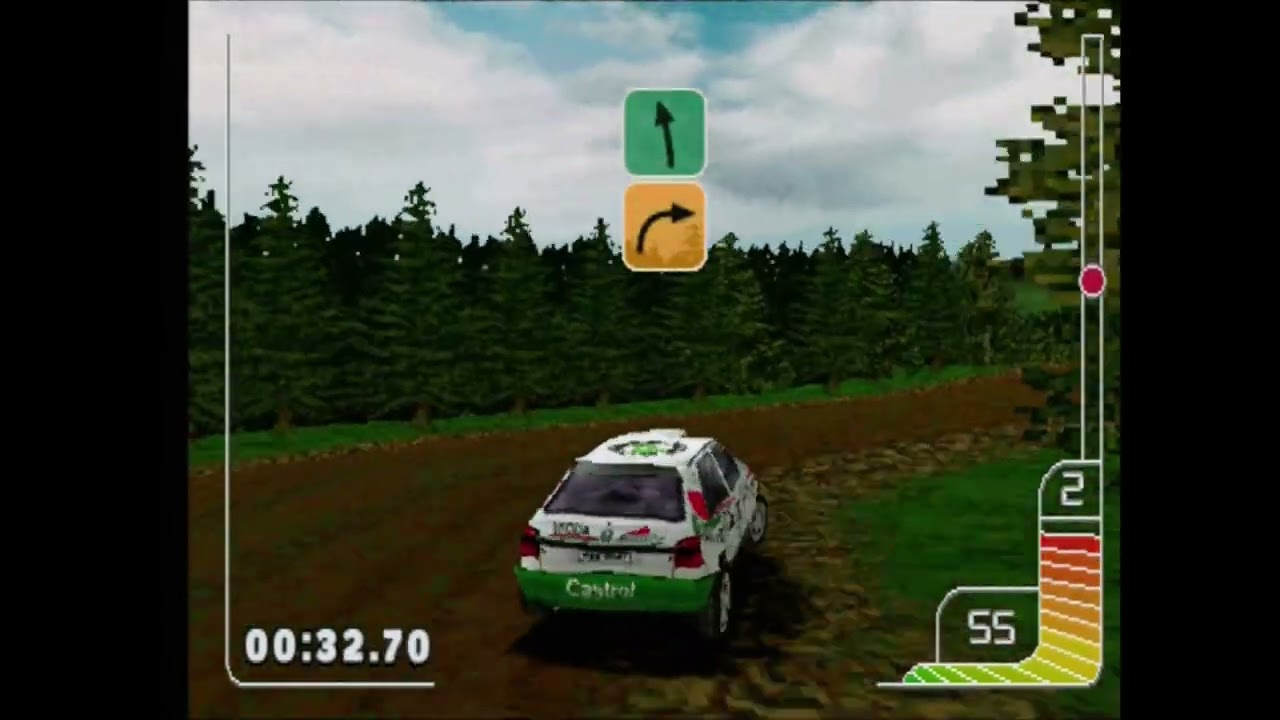 Colin Mcrae Rally (PS1) | Part 2 | Driving School | Intermediate
