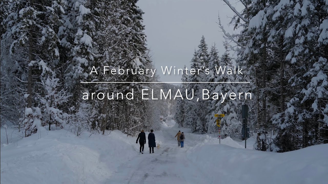 A Winter's Walk around Elmau, Bayern, Germany - February 2026 - A Picjerz Short