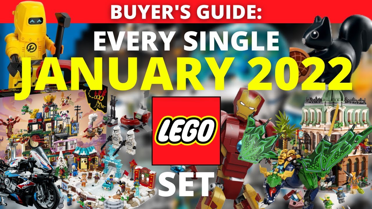 Every New January 2022 LEGO Set: Buyer's Guide!