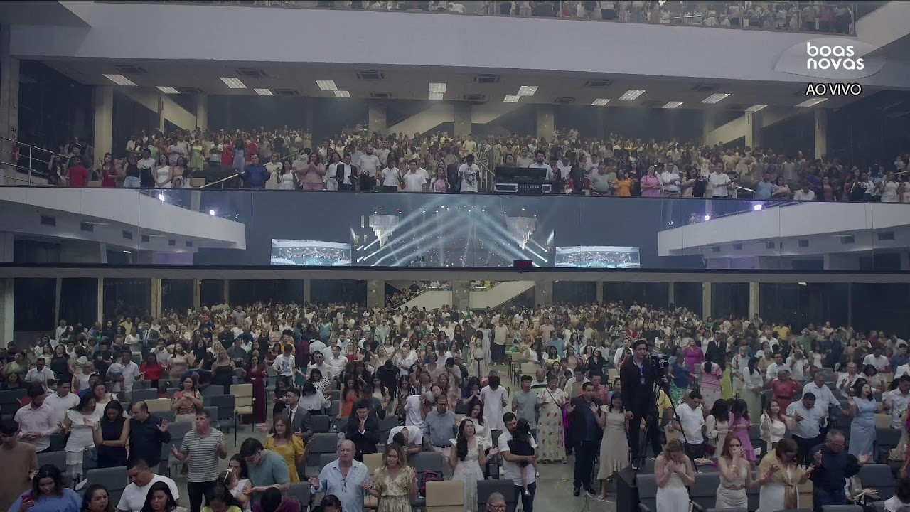 CULTO DE CELEBRAÇÃO E GRATIDÃO A DEUS - CULTO DA VIRADA 22H30 | 2024/2025