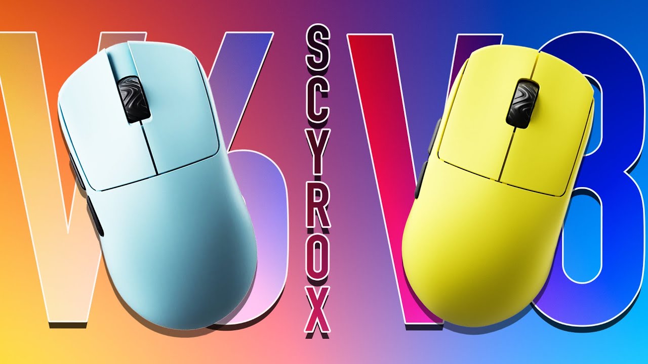 Double-Обзор Scyrox V6 + Scyrox V8 - ЭТО УСПЕХ 2024 ГОДА