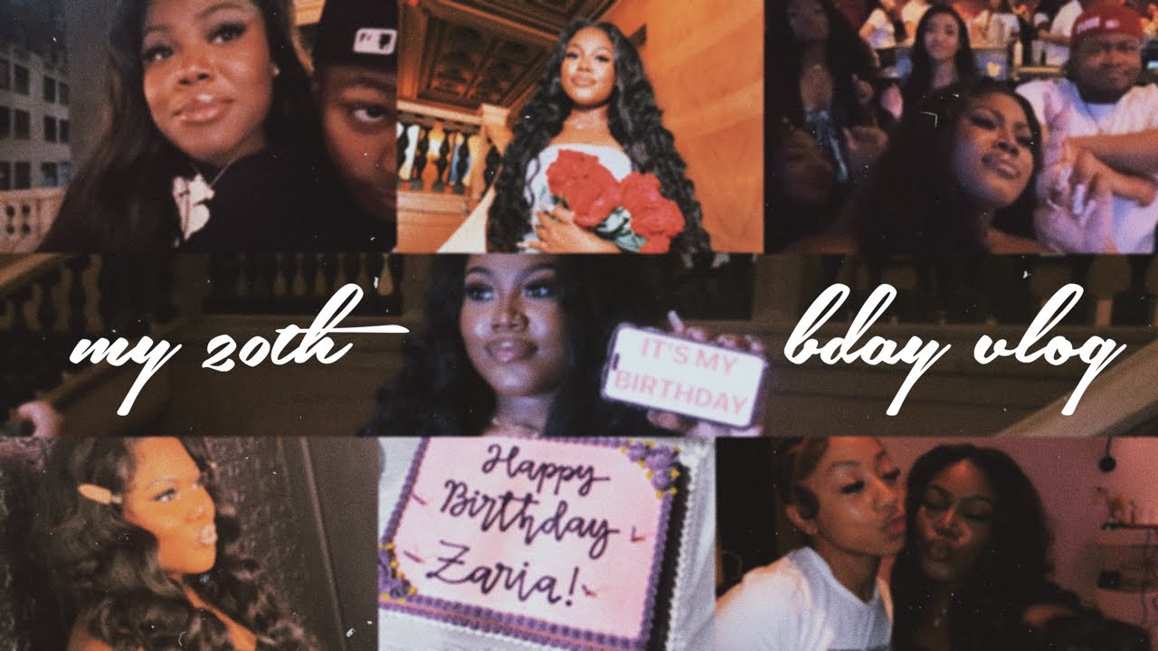 my 20th bday weekend vlog | photoshoot + broke my nail + shamon's party + all nighter + cutest hotel