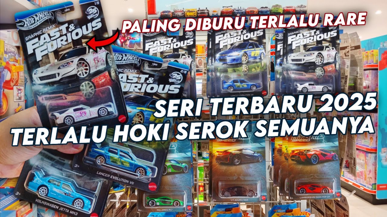 HUNTING HOT WHEELS FAST & FURIOUS GRAPHIC REMIX 2025 Serok Semua Seri Terbaru