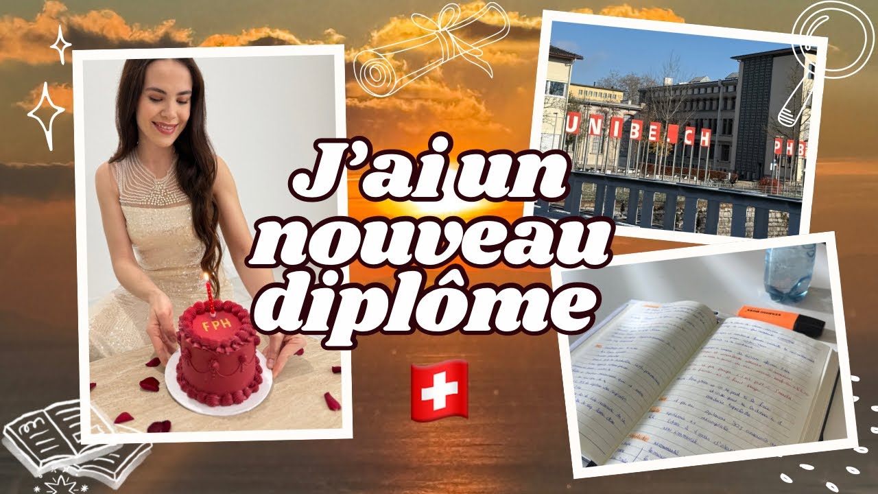🇨🇭Nouveau diplôme en Suisse! 💊