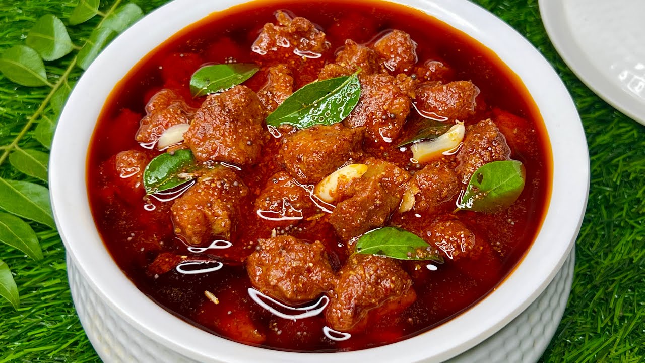 Super Yummy HYDERABADI GOSHT KA ACHAR 1 Kilo - Can Store For A Month Without Fridge-MUTTON PICKLE