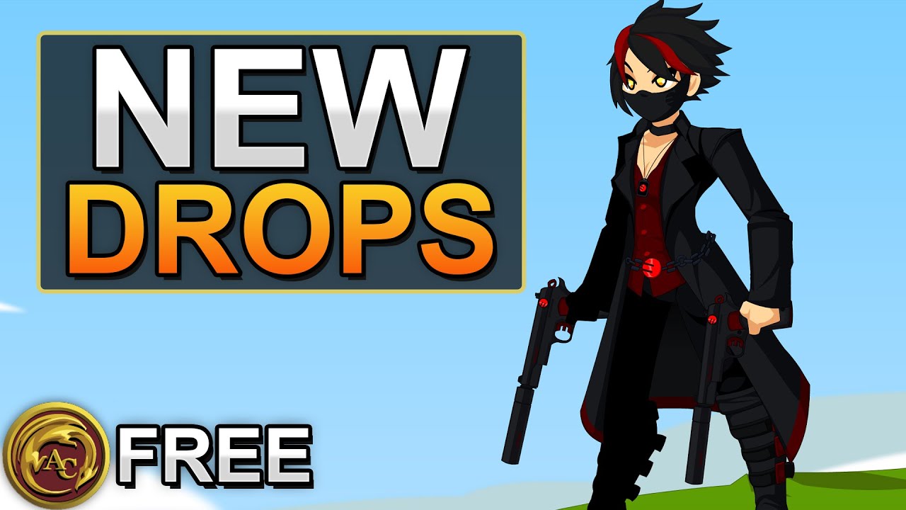 New Free Player AC Tagged Drops! 9 Items! AQW