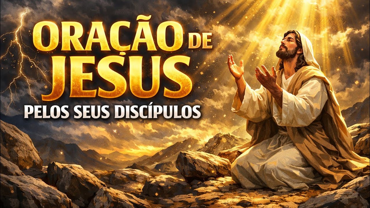 ❤️‍🔥🙏A Última Oração de Jesus Pelos Seus Discípulos | Oração Forte