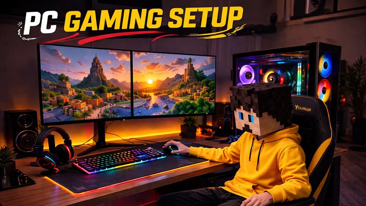 My Insane DREAM GAMING SETUP Worth  ₹xx,999! 😲