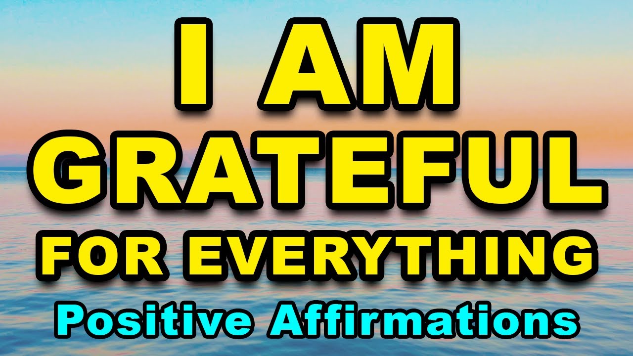 Gratitude Affirmations | Listen for 21 Days | Powerful Affirmations | Meditation | Manifest