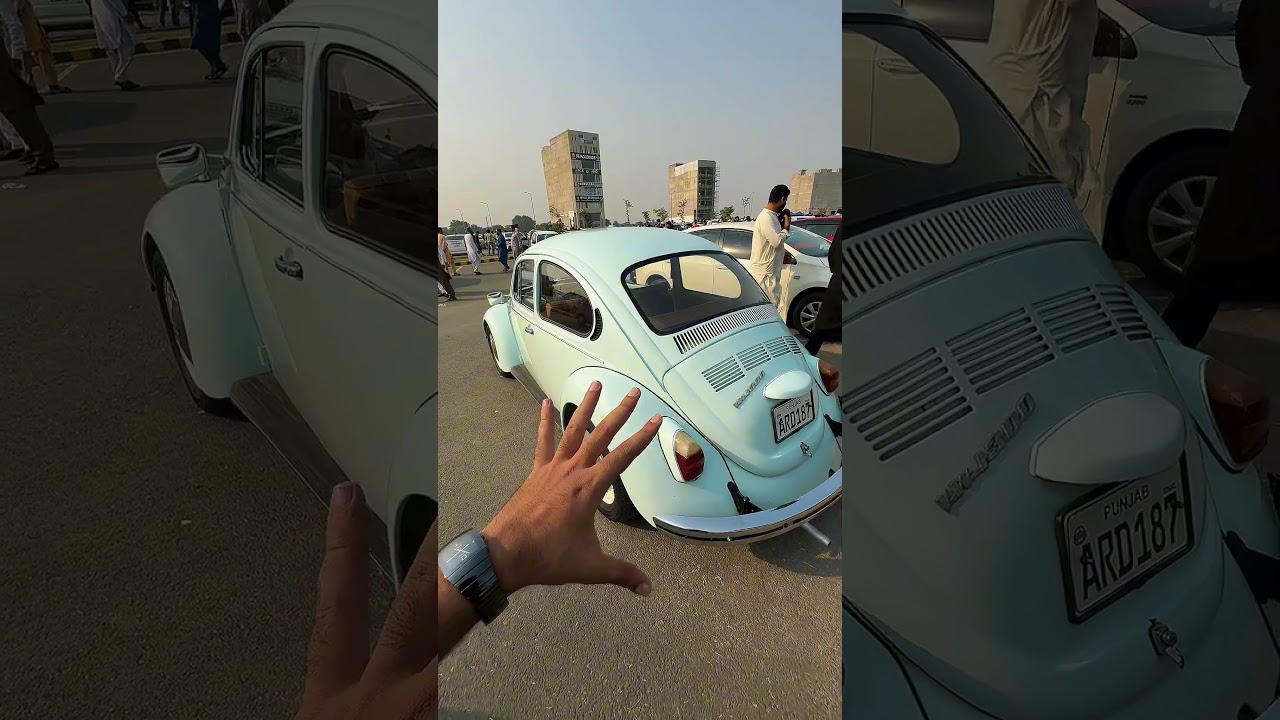 This classic 1973 Volkswagen Beetle available for sale TODAY at PakWheels Car Mela Multan 2025!