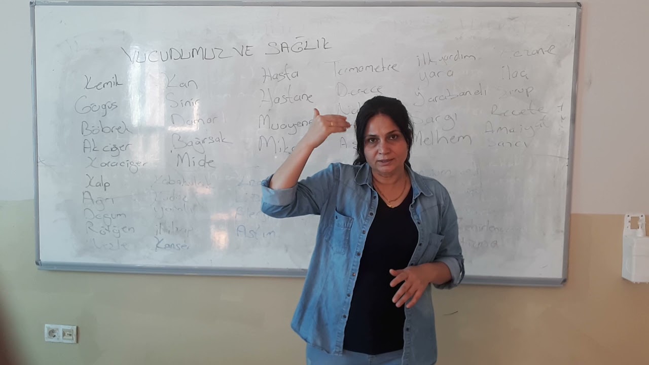 TÜRK İŞARET DİLİNDE..VUCUDUMUZ VE SAĞLIK