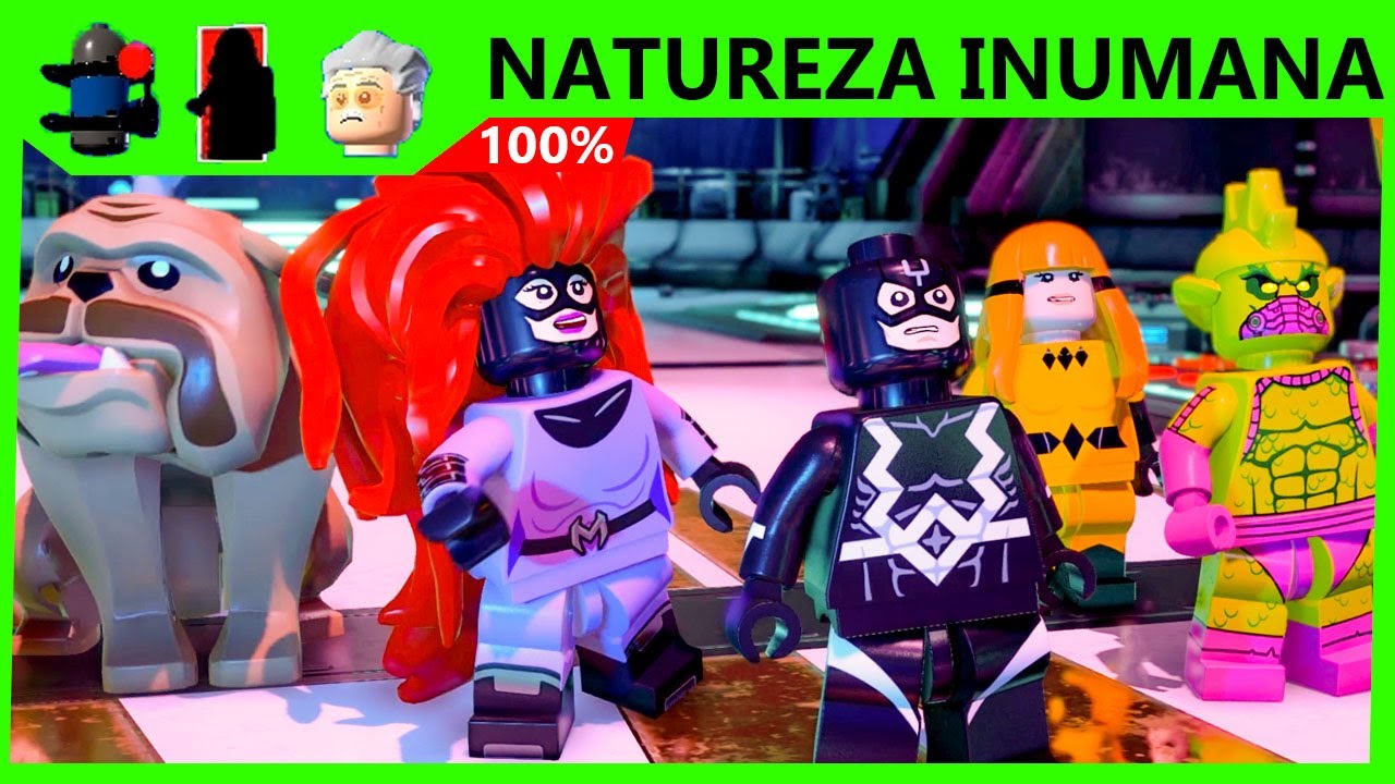 LEGO Marvel Super Heroes 2 #116 NATUREZA INUMANA 100% MINIKITS STAN LEE E PERSONAGEM Dublado