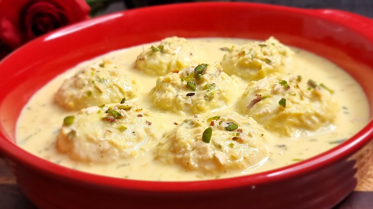 Rasmalai With Milk Powder | Milk Powder se Banayein  Ekdam Soft Rasmalai ♥️
