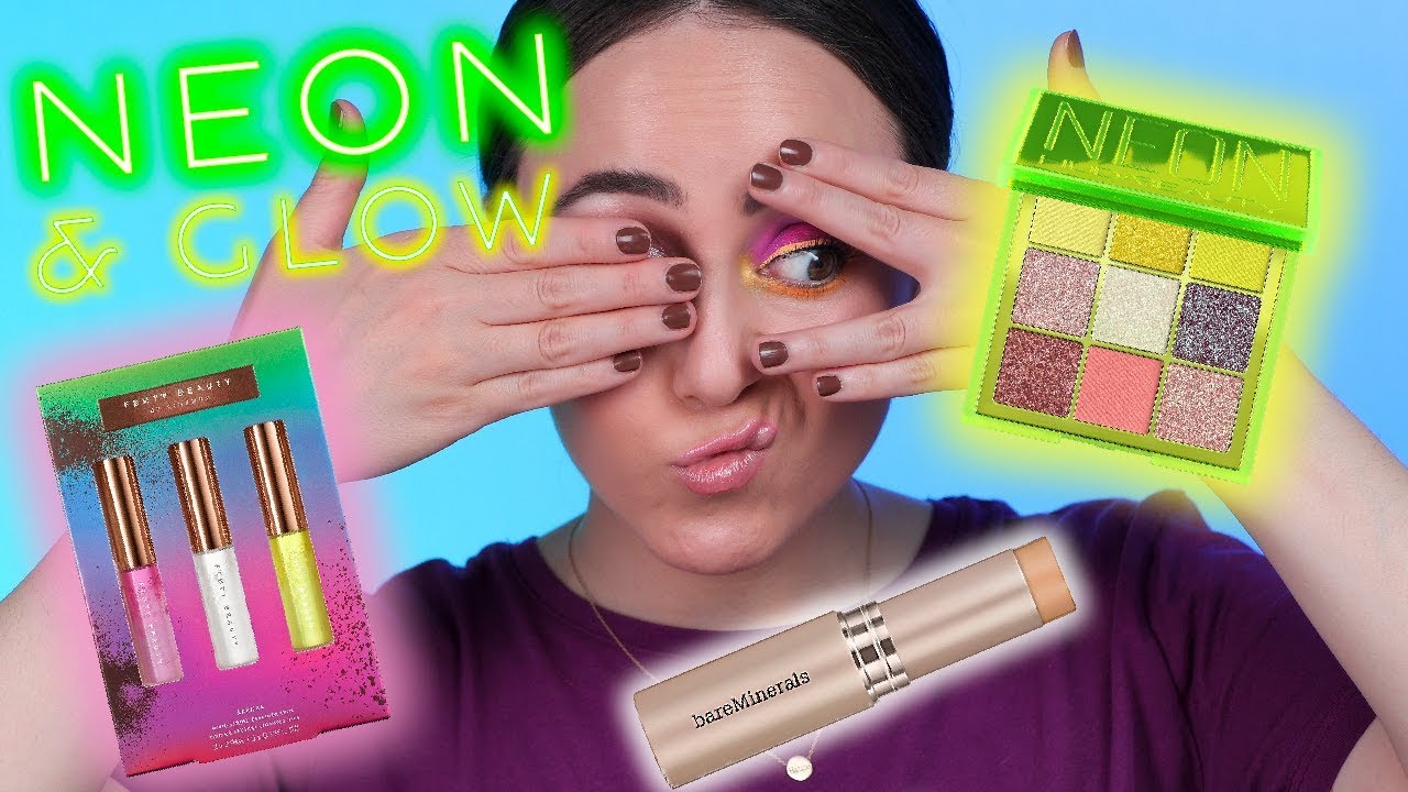 NEON HYPE IS REAL 🦠HOT NEW MAKEUP Try On Test 🦠Hatice Schmidt