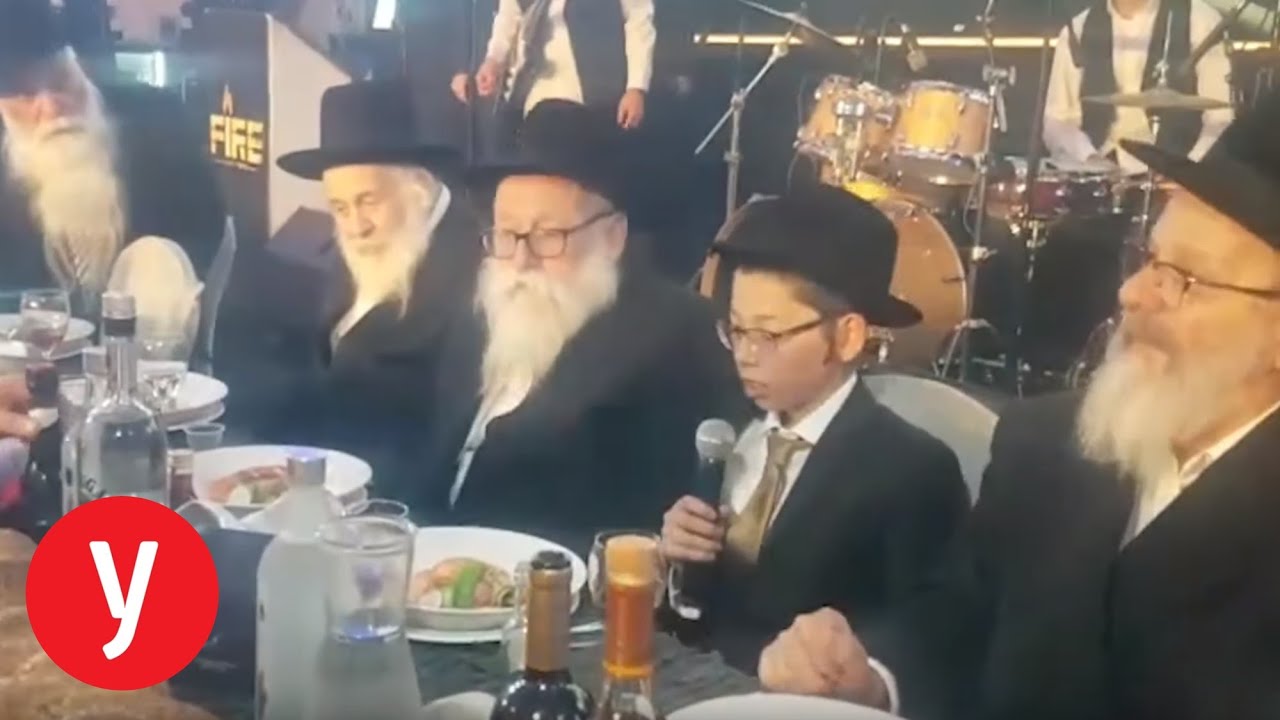 רגעים מרגשים מבר המצווה של מוישי הולצברג