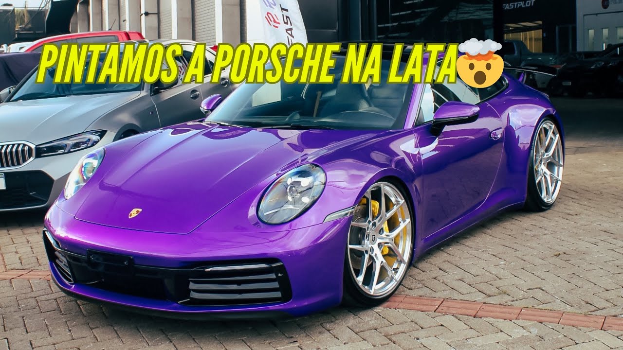 FIZEMOS UMA PORSCHE ÚNICA NO MUNDO🌍