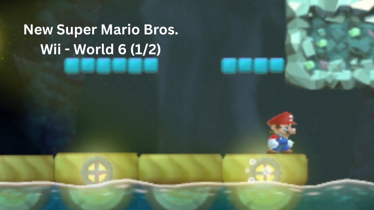 world 3 was better than this (New Super Mario Bros. Wii - World 6) (1/2)