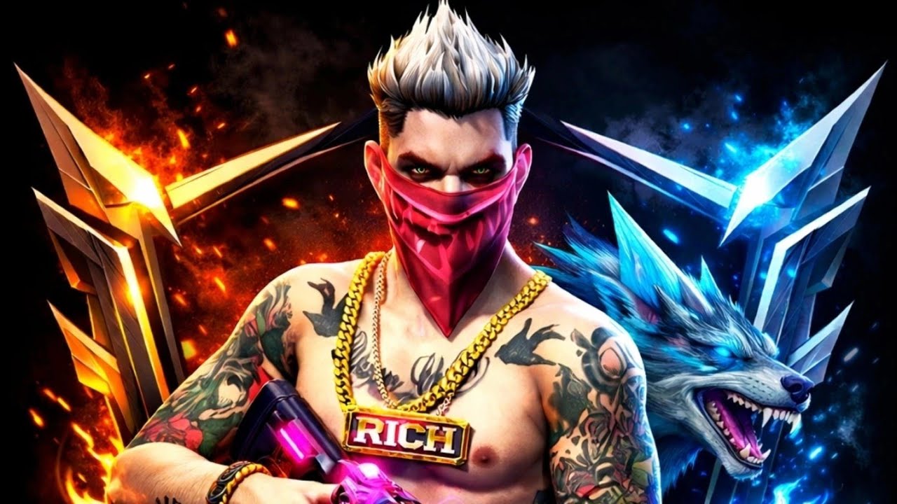 SABHI MILKE RENK PUSK🎮 . YA COSTAM KHELANE KE LIYE CHET KAREN. 👍 FREE FIRE 🔥 MAX GAMEPLAY