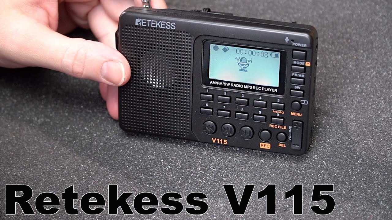 First Look at the Retekes V115 Portable FM/AM/SW Radio