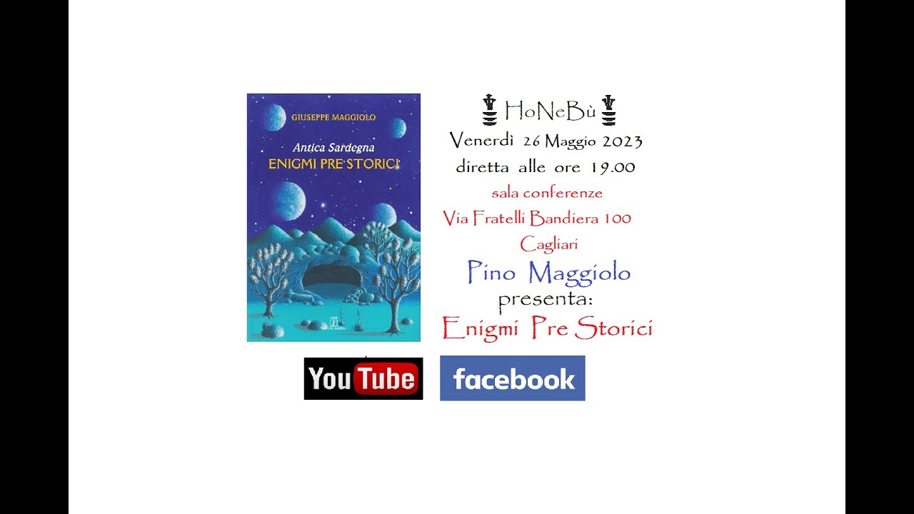 Sardegna Antica – Enigmi Pre Storici” di Pino Maggiolo. In studio Pierluigi Montalbano