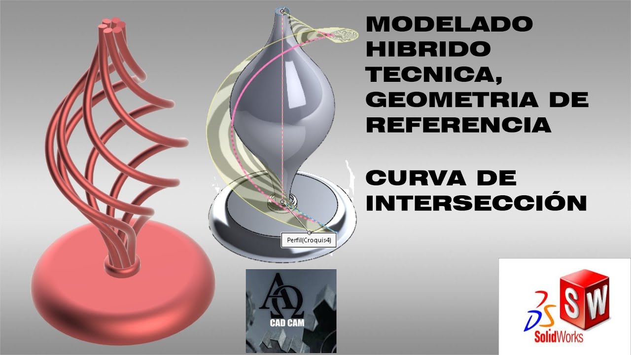 Superficies desde cero  con Solidworks tutorial #5
