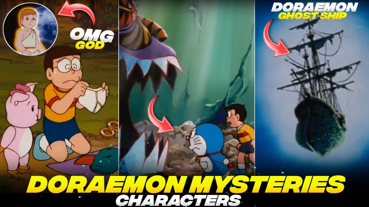 Top 5 Mysterious Characters of Doraemon | Doraemon Horror Case Mystery | Doraemon In Hindi