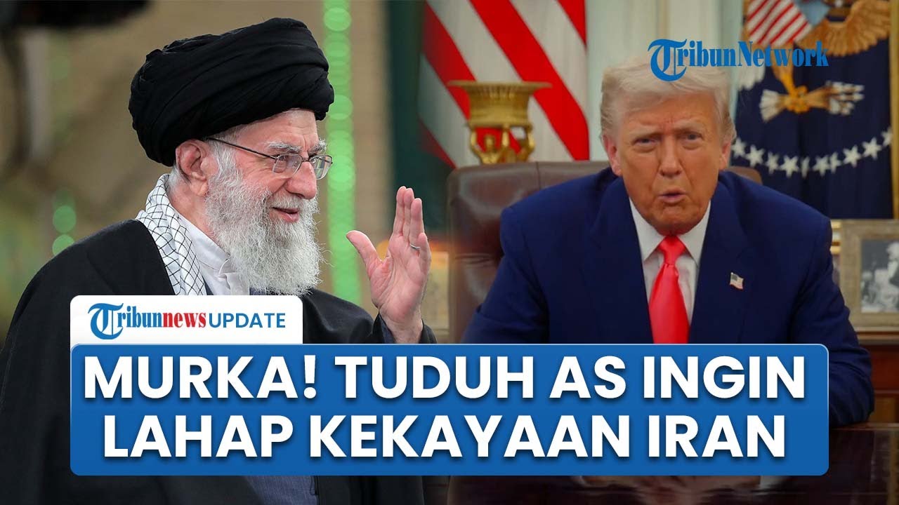 Khamenei Ancam hingga Tuduh AS: Mereka Ingin Melahap Iran Beserta Kekayaan Sumber Daya Alamnya