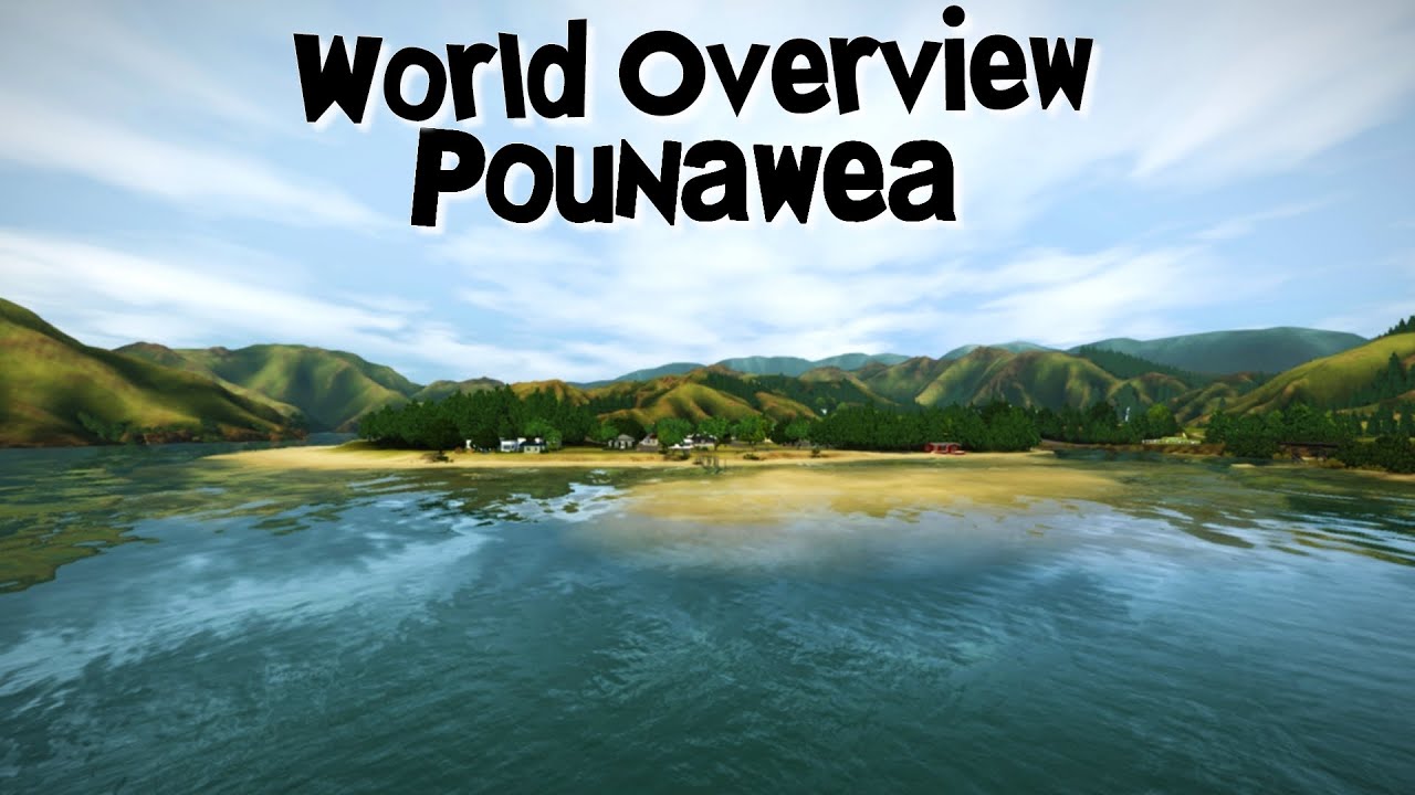 POUNAWEA // The Sims 3: World Overview