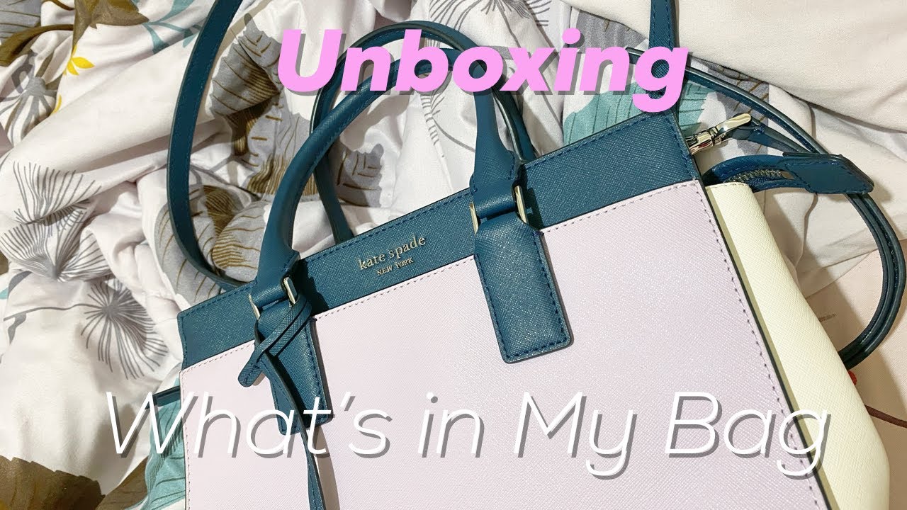 KATE SPADE CAMERON MEDIUM SATCHEL REVIEW | What&rsquo;s in my bag 👜