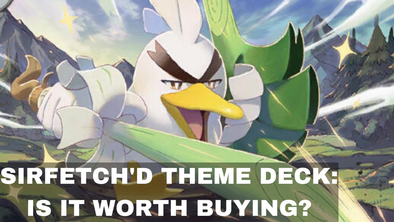 Galarian Sirfetch'd Theme Deck Gameplay & Overview on PTCGO [Is it Worth Buying?]