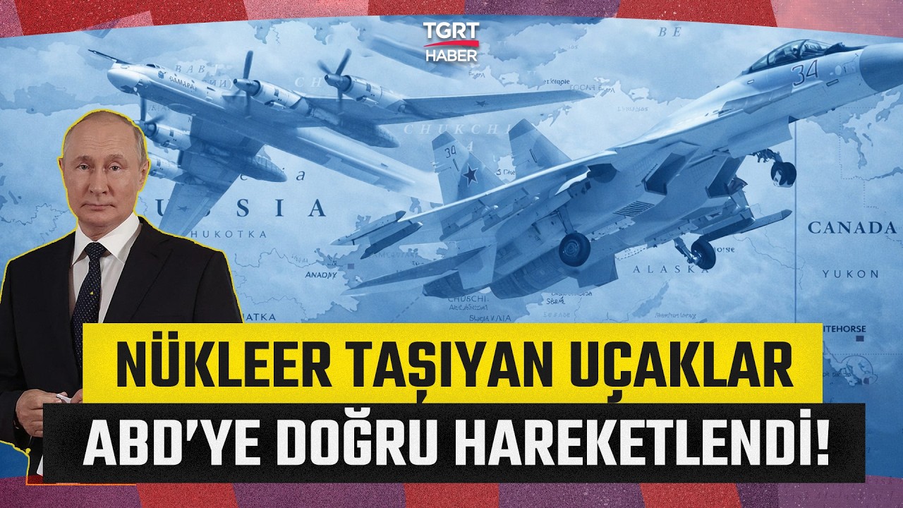 Rusya'nın Nükleer Kapasiteli Uçakları Bering Denizi Hattında: Hava Savunma Sistemleri Alarma Geçti!
